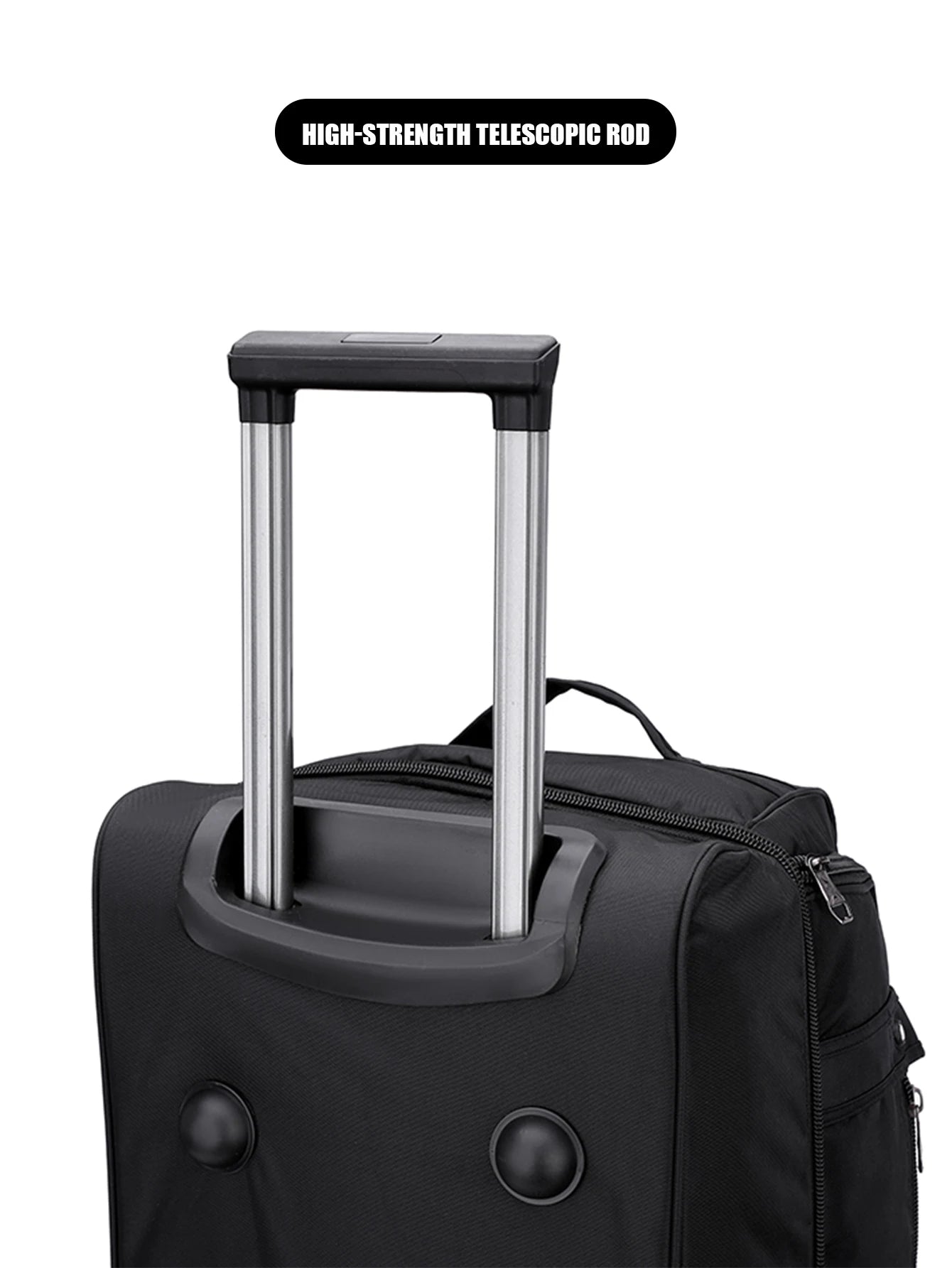 Multifunctional Trolley Travel Bag, Large-Capacity Men's and